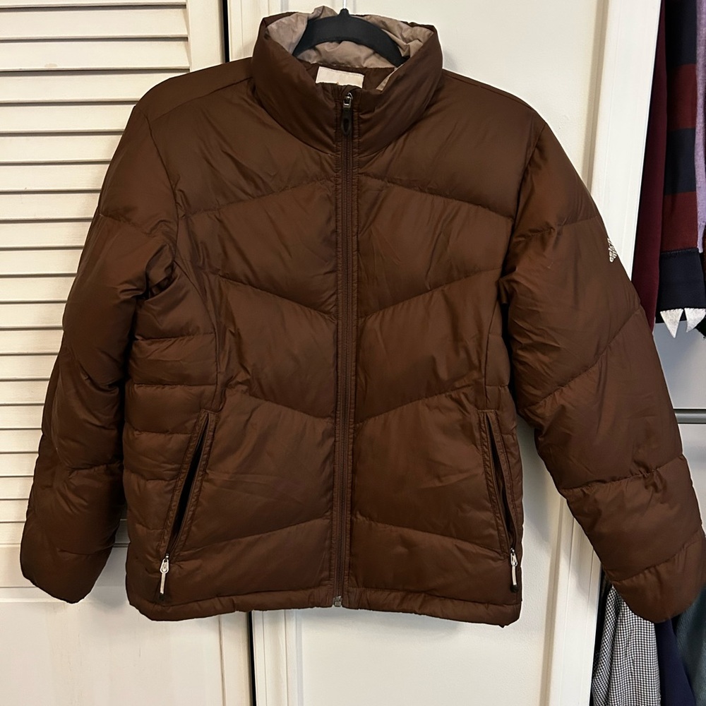 Eastern Mountain Sports Brown Packable Down Ski Jacket
